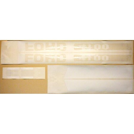 Aftermarket EBPN16605C Tractor Hood Decal Set Fits Ford 4100 Tractors MAE30-0440